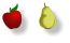 Apples and pears available in September