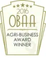 OBAA agribusiness award winner